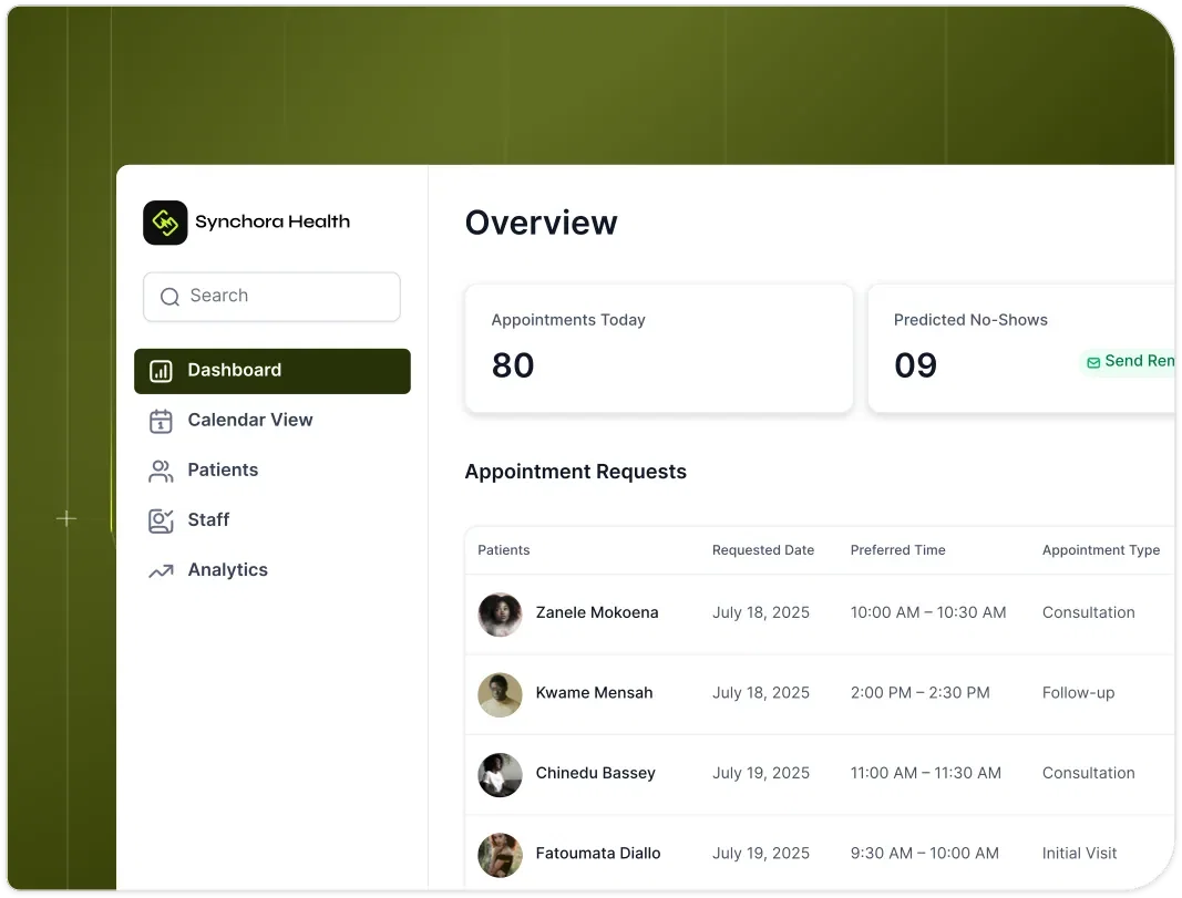 Patient communication workflow for scheduling and reminders